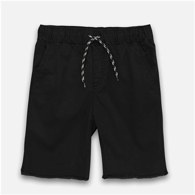 Quần short kaki-Đen Quần short kaki-Đen