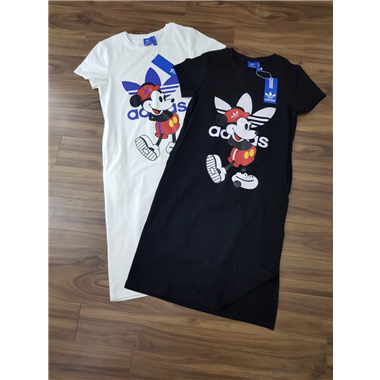 Váy maxi cotton hình mickey- Den Váy maxi cotton hình mickey- Den