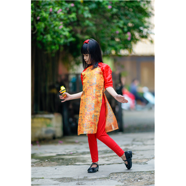 Áo dài Xuân 2018 - Gấm Xuân Áo dài Xuân 2018 - Gấm Xuân