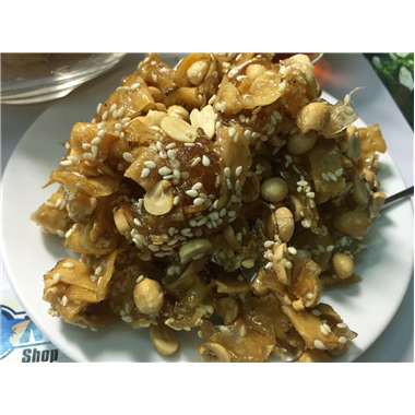 Chuối ngào gừng cay dẻo - 400gr Chuối ngào gừng cay dẻo - 400gr