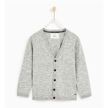 Khoác len Cardigan - Ghi xám Khoác len Cardigan - Ghi xám